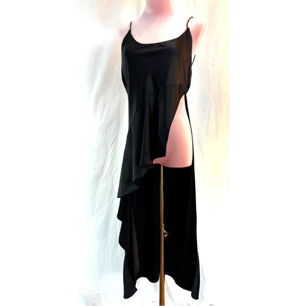NWOT OBANDO Collective Top Asymmetrical Open Sides Spaghetti Strap Unlined 4